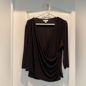 Coldwater Creek Size 1x - Black Top - Like New